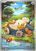 Custom Snorlax "Mighty Snor" Custom Illustration Rare 01/100 SnapZag Fan Art