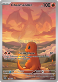Custom Charmander “Future Flame" Custom Illustration Rare 03/100 SnapZag Fan Art
