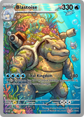 Custom Blastoise "Tidal Kingdom" Custom Illustration Rare 07/100 SnapZag Fan Art