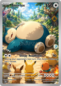 Snorlax “Sleepy Roadblock” Custom Holographic Illustration Rare 13/100 SnapZag Fan Art